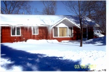 Ice Dams ~ Click for a larger image