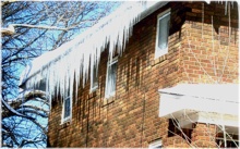 Major Ice Dam ~ Click for a larger image