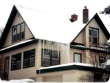 Ice Dams On The South Side Of Home