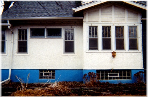 Stucco Home That Was Insulated From The Outside ~ Patches Blend In With The Original Stucco And Can Barely Be Seen